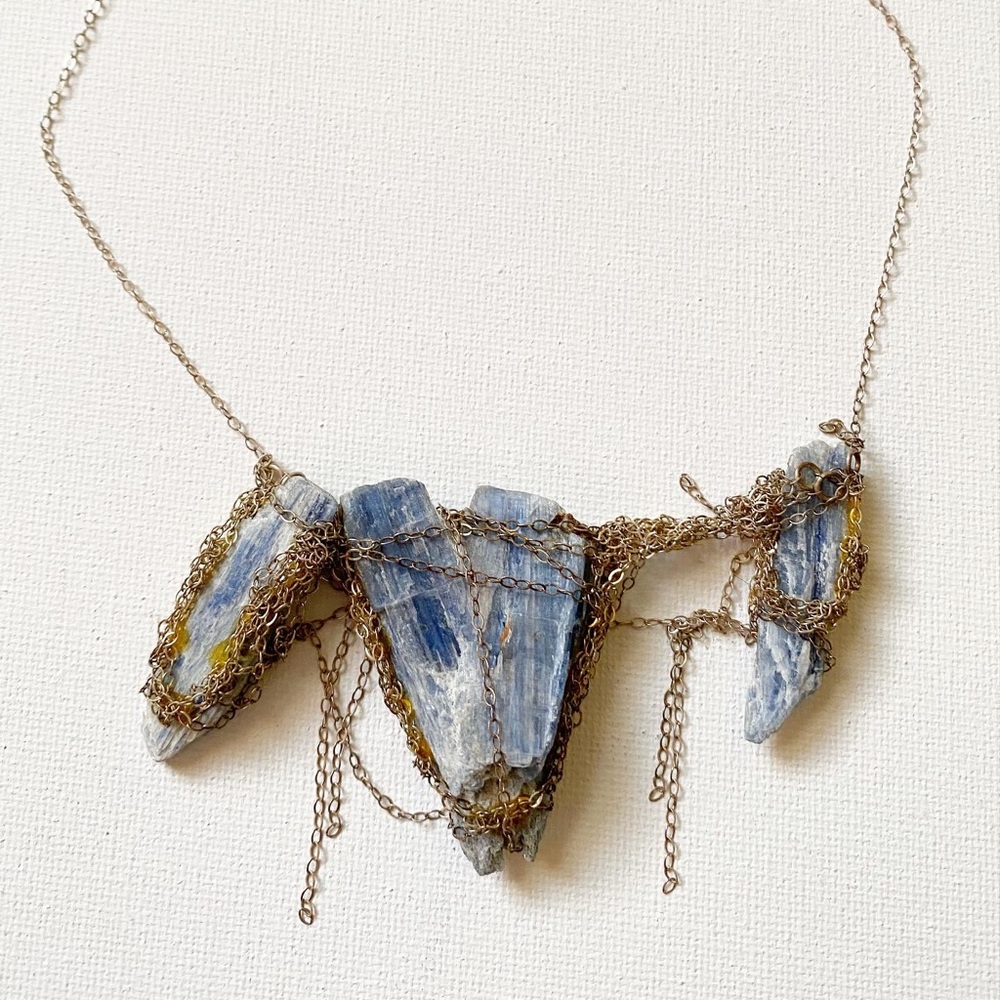 Kyanite necklace